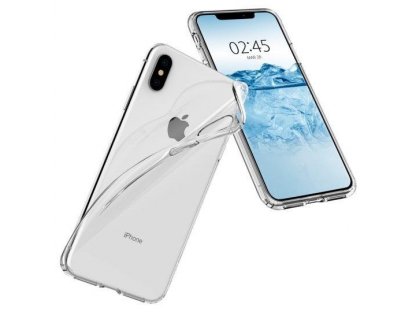 Liquid Crystal pouzdro iPhone XS Max průsvitné (Crystal Clear)