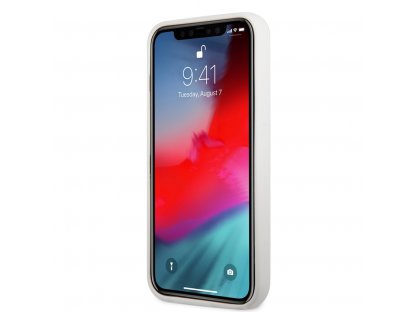 Liquid Silicone Choupette NFT Zadní Kryt pro iPhone 12/12 Pro - bílé