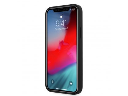 Liquid Silicone Choupette NFT Zadní Kryt pro iPhone 12/12 Pro - černé