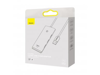 Lite Series 4-Port USB-A HUB adaptér (USB-A na USB 3.0*4) 2m bílý