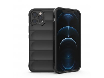 Magic Shield zadní kryt pro iPhone 12 Pro flexibilní pancéřovaný černý