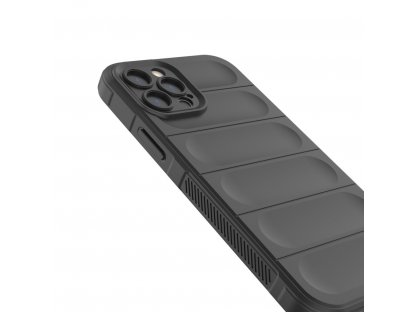 Magic Shield zadní kryt pro iPhone 12 Pro flexibilní pancéřovaný černý