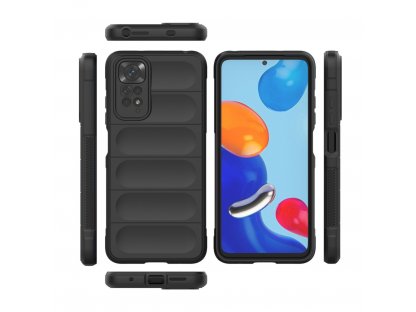 Magic Shield zadní kryt pro Xiaomi Redmi Note 11 flexibilní pancéřový tmavě modrý