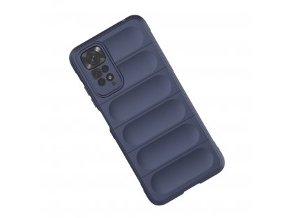 Magic Shield zadní kryt pro Xiaomi Redmi Note 11 flexibilní pancéřový tmavě modrý