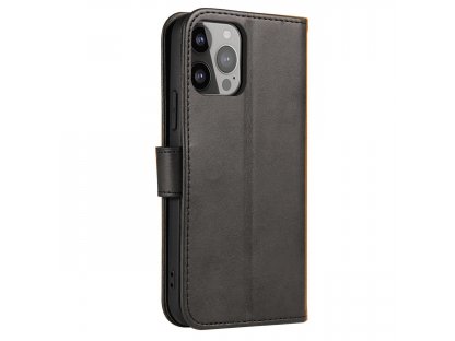 Magnetický kryt Cover with Flip Wallet Stand pro Xiaomi Redmi Note 12 5G / Poco X5 5G - černý