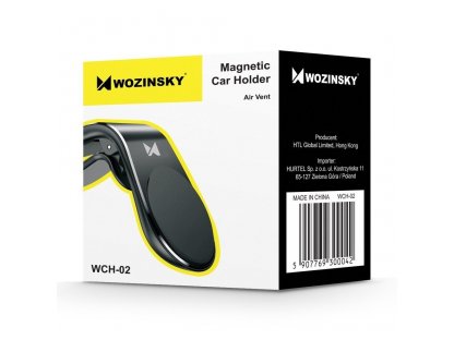 Magnetický držák do auta na ventilační mřížku černý (WCH-02)