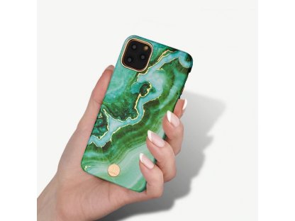 Marble Series elegantní pouzdro s mramorovým potiskem pro iPhone 11 Pro - bílé