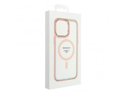 Matte Mag Cover case compatible with MagSafe for IPHONE 12 PRO MAX pink