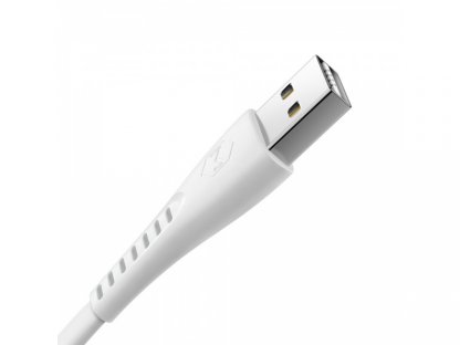 Mcdodo nabíjecí / datový kabel USB-C s LED světlem 1,8 m Flying Fish Series bílá