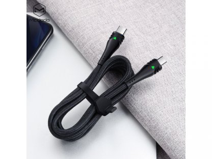 Mcdodo nabíjecí / datový kabel USB-C / USB-C 3A PD 1,5m Manta Series černá