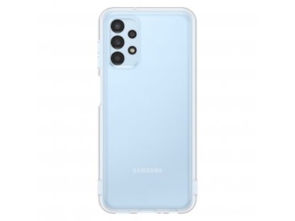 Měkký průhledný zadní kryt pro Samsung Galaxy A13 4G Transparentní (EF-QA135TTEGWW)