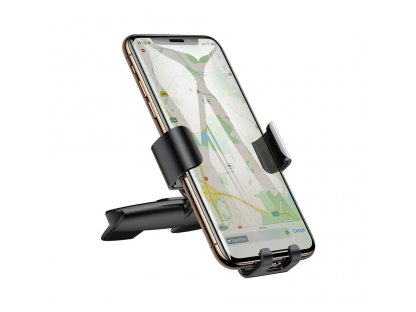 Metal Age Gravity Car Mount kovový gravitační držák do auta na slot CD černý (SUYL-J01)