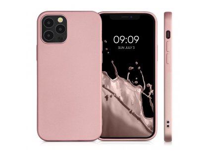 Pouzdro METALLIC pro IPHONE 15 - růžové