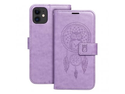 Pouzdro typu kniha pro IPHONE 11 - dreamcatcher fialové