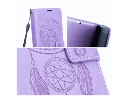 Pouzdro MEZZO Book pro XIAOMI Redmi 12 4G - dreamcatcher fialové