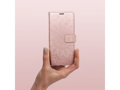 Pouzdro MEZZO Book pro XIAOMI Redmi 12C mandala rose gold