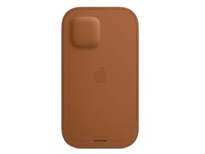 MHYC3ZM/A Leather Sleeve Kryt vč. MagSafe pro iPhone 12/12 Pro - hnědý