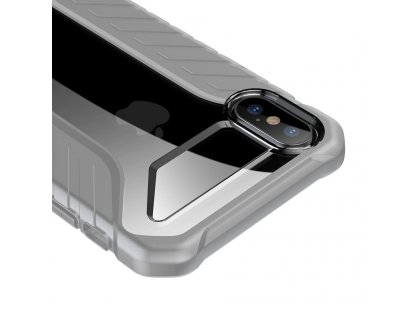 Michelin Case designové pouzdro Apple iPhone XS Max šedé (WIAPIPH65-MK0G)