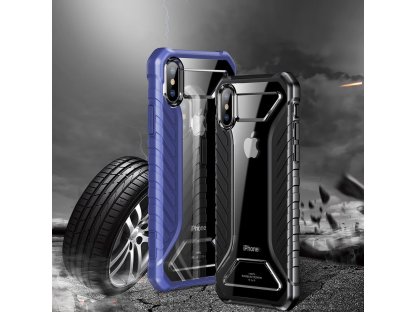 Michelin Case designové pouzdro Apple iPhone XS Max šedé (WIAPIPH65-MK0G)