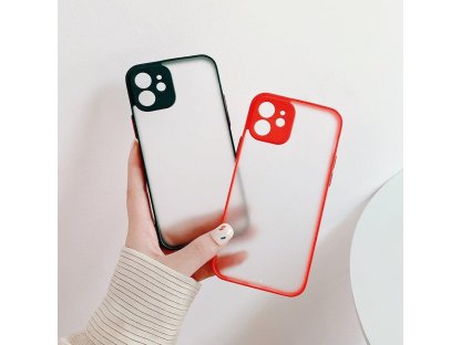 Silikonové flexibilní průsvitné pouzdro Milky Case pro Xiaomi Poco X3 NFC - černé