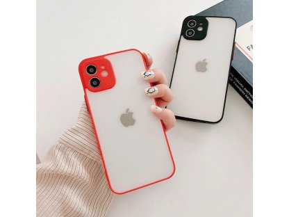 Silikonové flexibilní průsvitné pouzdro Milky Case pro Xiaomi Poco X3 NFC - černé