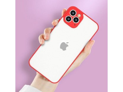 Silikonové flexibilní průsvitné pouzdro Milky Case pro Xiaomi Poco X3 NFC - modré