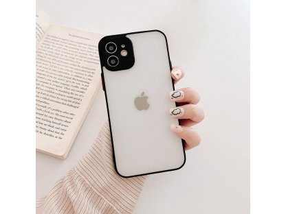 Silikonové flexibilní průsvitné pouzdro Milky Case pro Xiaomi Redmi Note 10 5G / Poco M3 Pro - černé