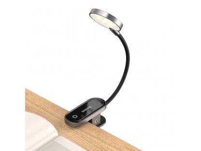 Mini LED lampička s klipem šedá (DGRAD-0G)