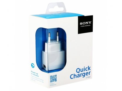 Nabíječka SONY quick charger - bílá