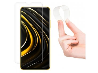 Nano Flexi hybridní elastická skleněná fólie Xiaomi Poco M3