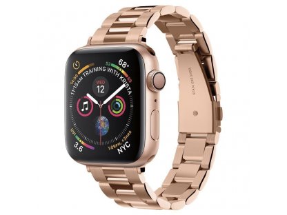 Náramek Modern Fit Band Apple Watch 1/2/3/4/5 (38/40MM) růžově-zlatý