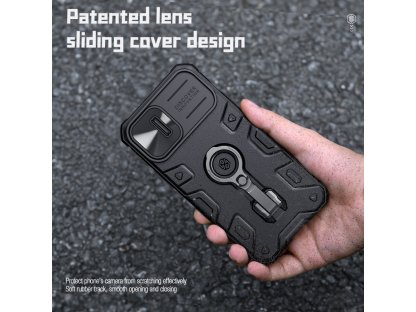 Nillkin CamShield Armor PRO Magnetic Zadní Kryt pro Apple iPhone 14 Black