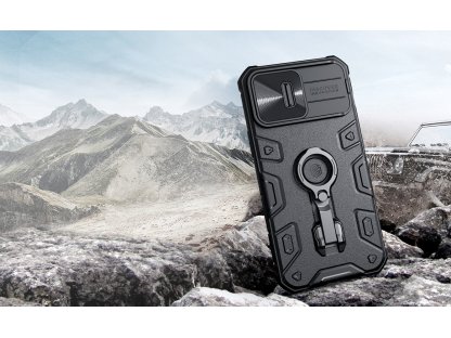 Zadní Kryt Nillkin CamShield Armor PRO Magnetic pro Apple iPhone 14 Pro - černý