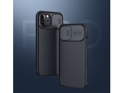 Pancéřové pouzdro Nillkin CamShield Pro Case na fotoaparát iPhone 12 mini - černé