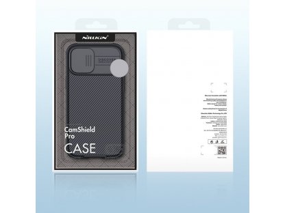 Pancéřové pouzdro Nillkin CamShield Pro Case na fotoaparát iPhone 12 mini - černé