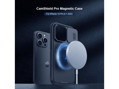 Nillkin CamShield Pro Magnetic Zadní Kryt pro Apple iPhone 14 PRO Black