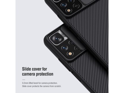 Nillkin CamShield Zadní Kryt pro Xiaomi Redmi Note 11 Pro +/Xiaomi 11i - černý