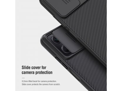 Zadní Kryt Nillkin CamShield pro Xiaomi Redmi Note 12 5G/Poco X5 5G - černý