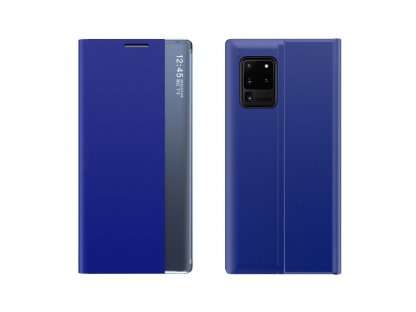 Nový flipový kryt Sleep Case s funkcí stojánku Samsung Galaxy M51 modrý