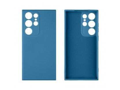 Kryt Me Matte TPU pro Samsung Galaxy S23 Ultra - tmavě modrý