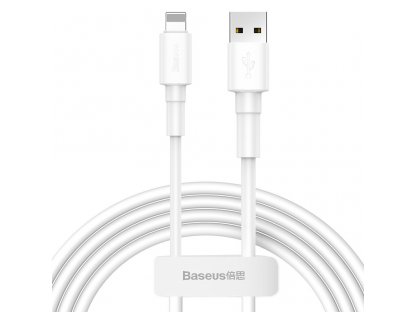 odolný kabel USB / Lightning 2.4A 1m bílý (CALSW-02)