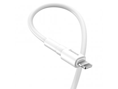 odolný kabel USB / Lightning 2.4A 1m bílý (CALSW-02)