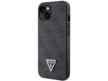 Original faceplate case GUESS GUHCP13MP4TDSCPK for iPhone 13 (Metal Logo Starss Crossbody / black)