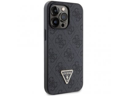 Original faceplate case GUESS GUHCP13XP4TDSCPK for iPhone 13 PRO MAX (Metal Logo Starss Crossbody / black)