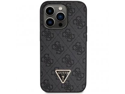 Original faceplate case GUESS GUHCP14XP4TDSCPK for iPhone 14 PRO MAX (Metal Logo Starss Crossbody / black)