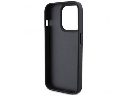 Original faceplate case GUESS GUHCP15LP4EPMK for iPhone 15 PRO (Quilted 4G Classic / black)