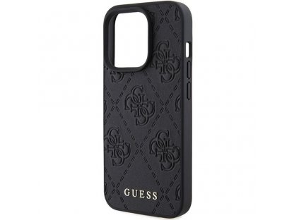 Original faceplate case GUESS GUHCP15LP4EPMK for iPhone 15 PRO (Quilted 4G Classic / black)