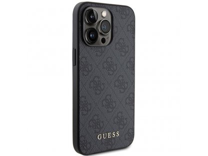 Original faceplate case GUESS GUHCP15XG4GFGR for iPhone 15 PRO MAX (4G Metal Logo / grey)