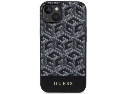 Originální pouzdro GUESS MAG GCUBE pro iPhone 14 - hnědé