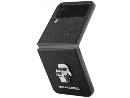 Pouzdro KARL LAGERFELD pro Samsung Z Flip 4 - černé